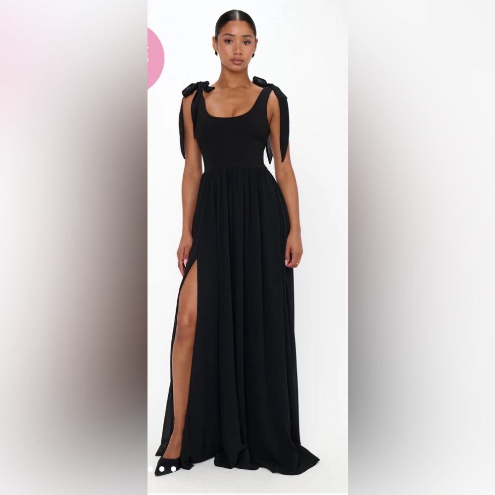Show Me Your MuMu Black Maxi Skirt